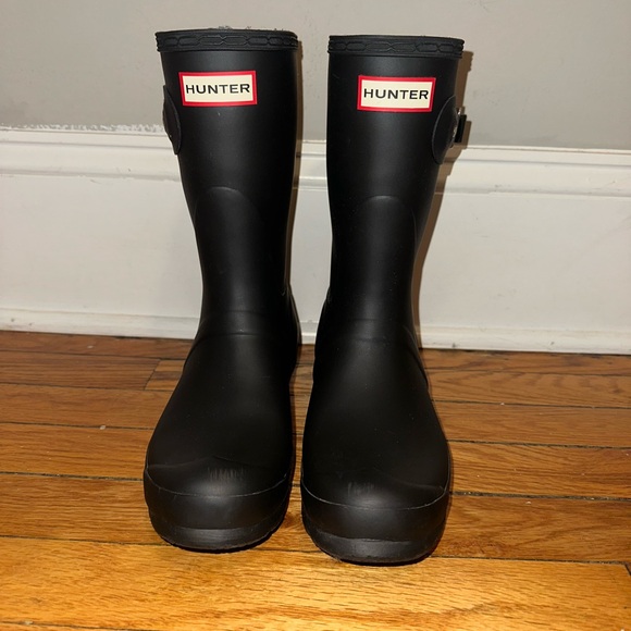 Hunter Shoes - Hunter Black Rain Boots